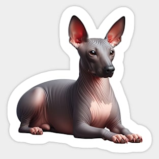 American Hairless Terrier Sticker